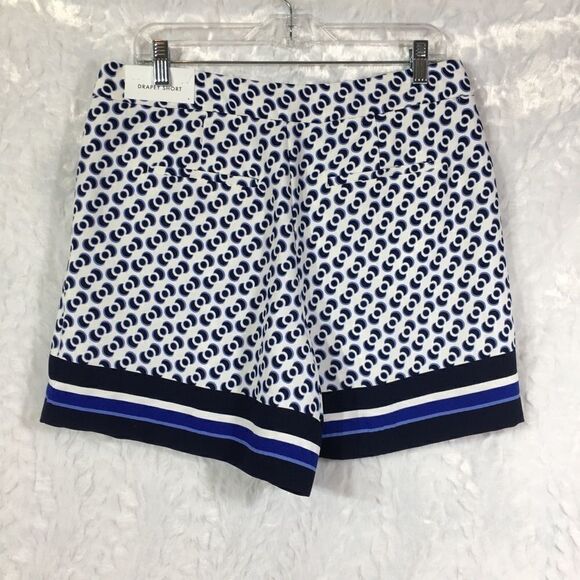 Ann Taylor Factory The Drapey Short sailor flat front high waist shorts - Picture 2 of 14